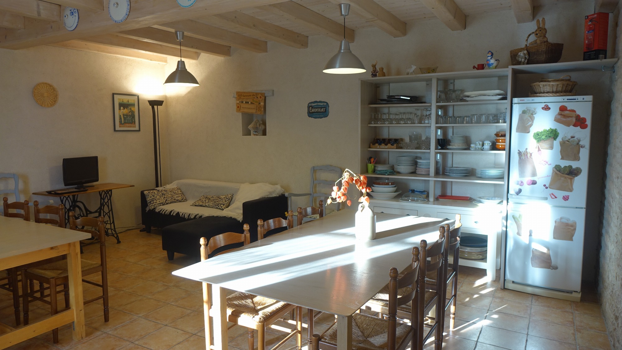 Salle de réception et salon