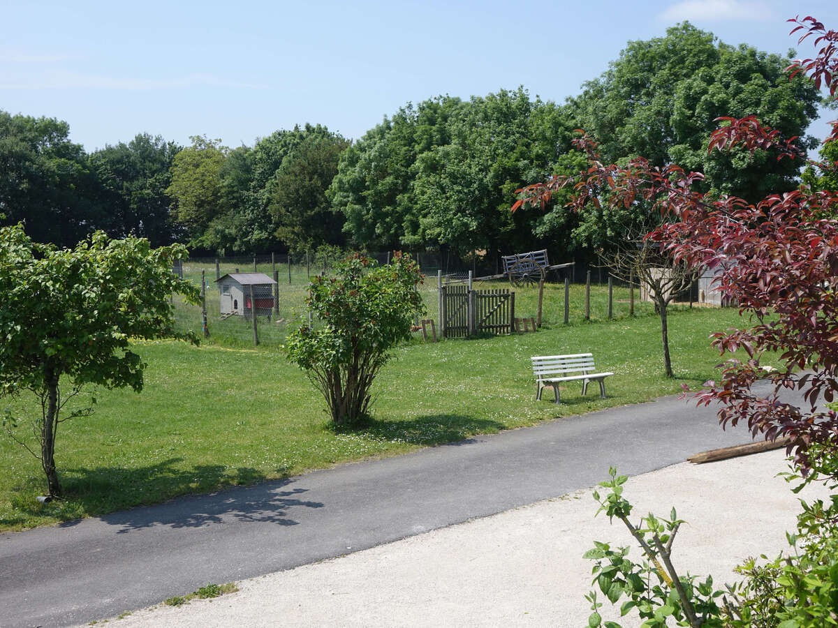 Vue sur le parc