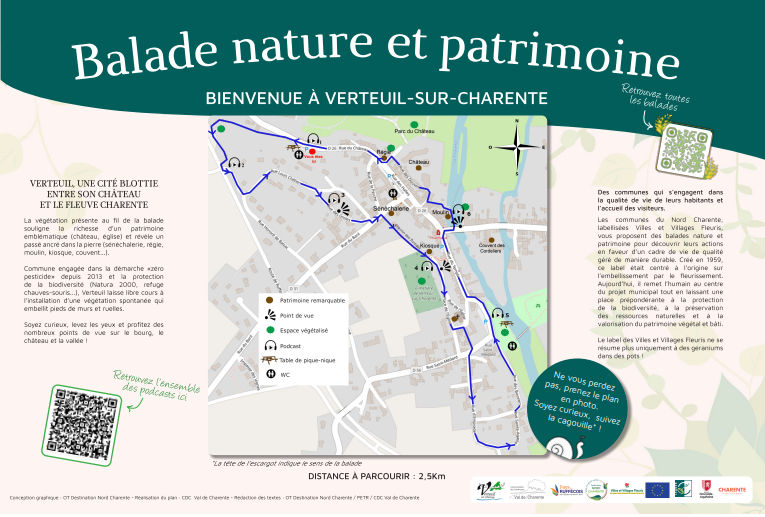 Balade Nature et Patrimoine VERTEUIL SUR CHARENTE_Verteuil-sur-Charente