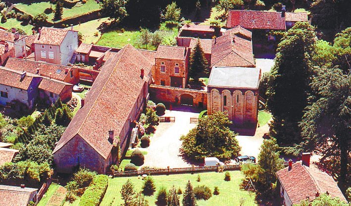 Vue aérienne Abbaye