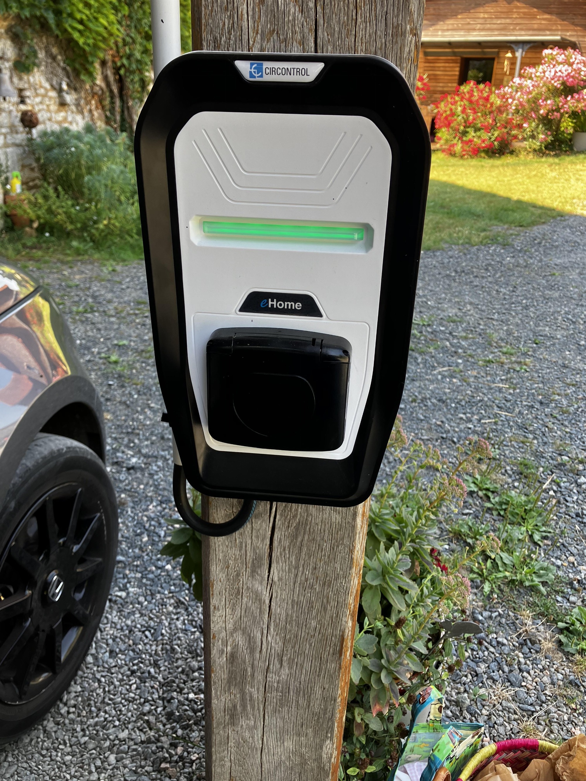 borne de recharge électrique