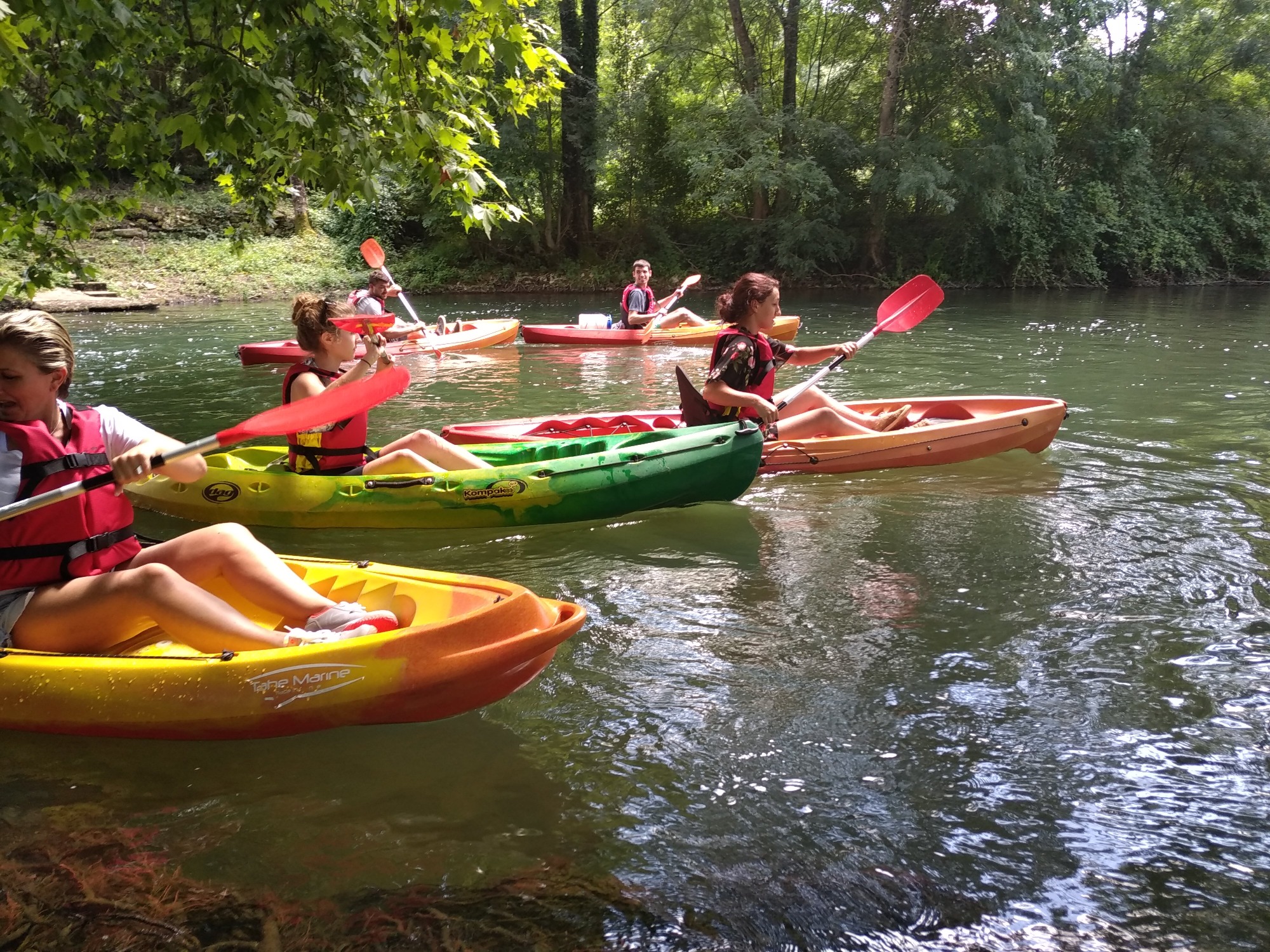 Kayak monoplace