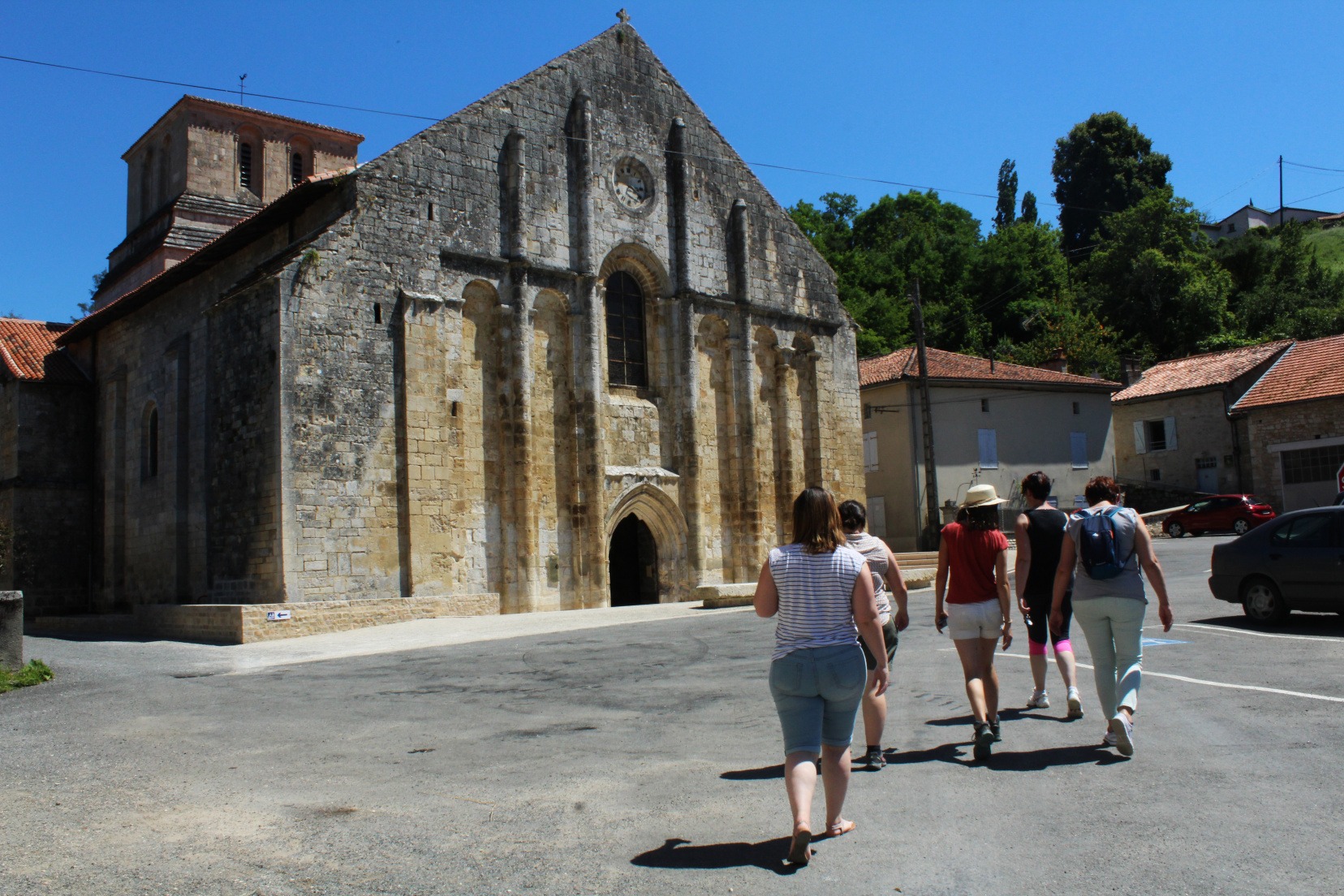 Eglise romane de Cellefrouin en Nord Charente