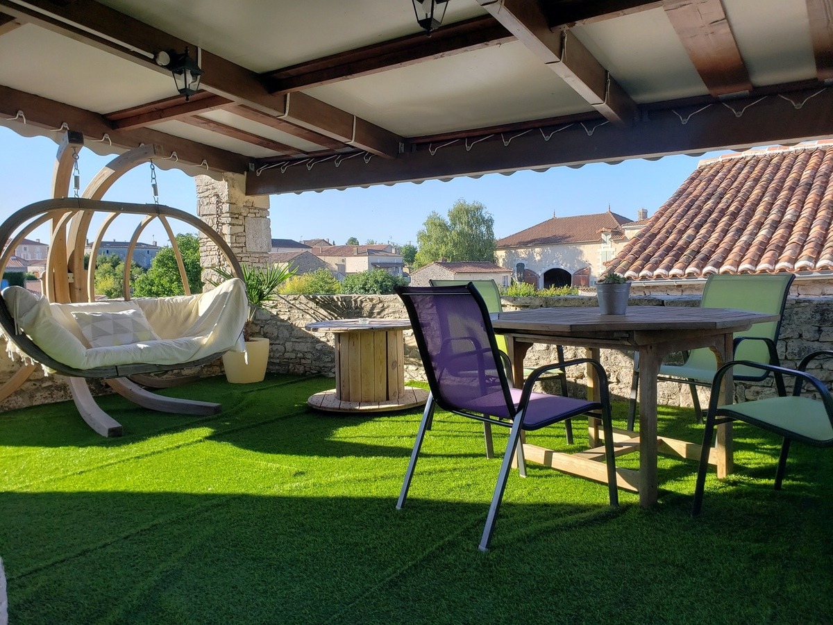 Terrasse couverte