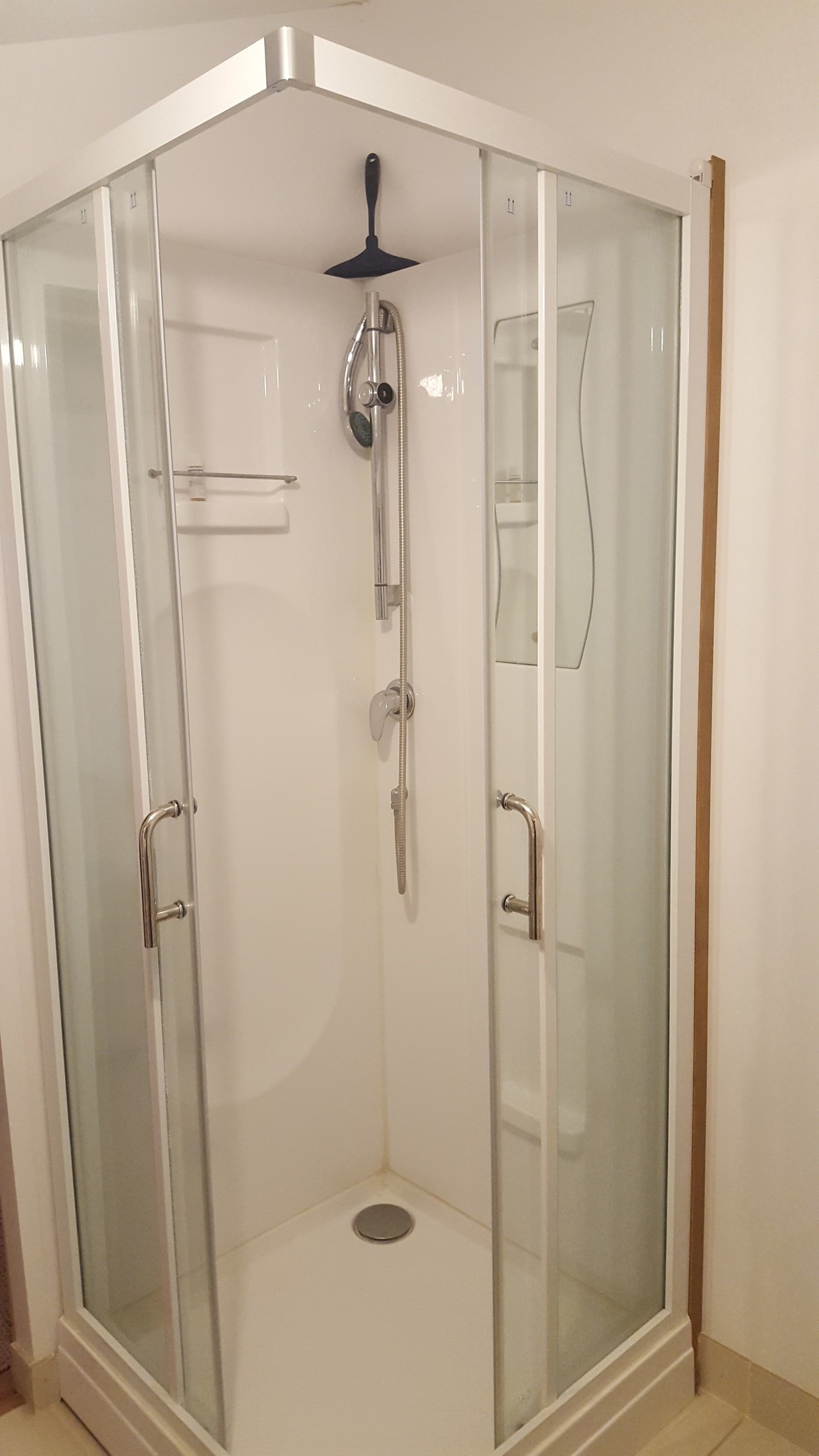 Douche à l'étage