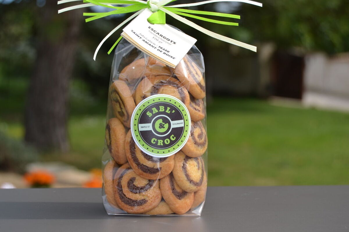 Sablés escargot