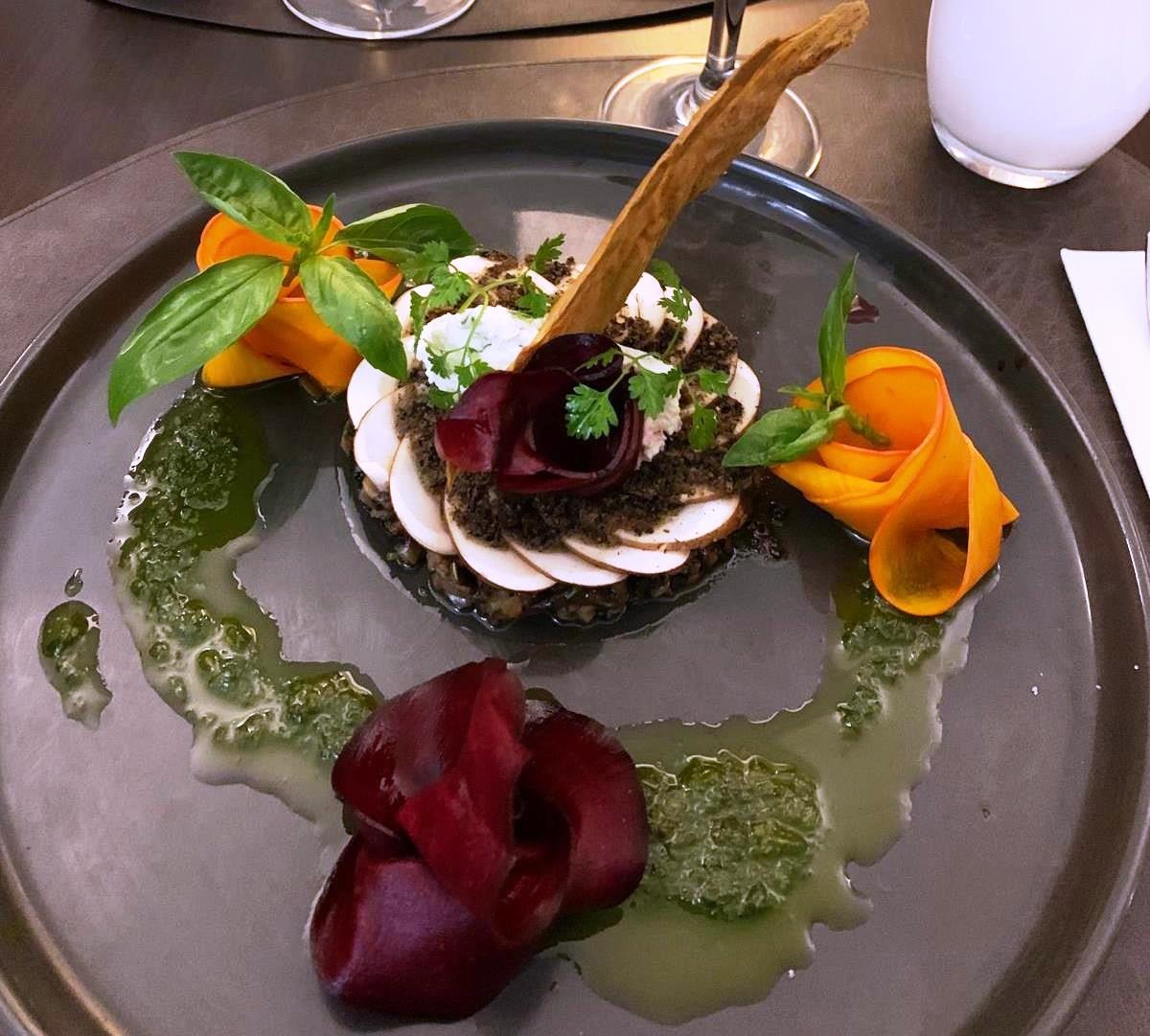 Carpaccio de champignons