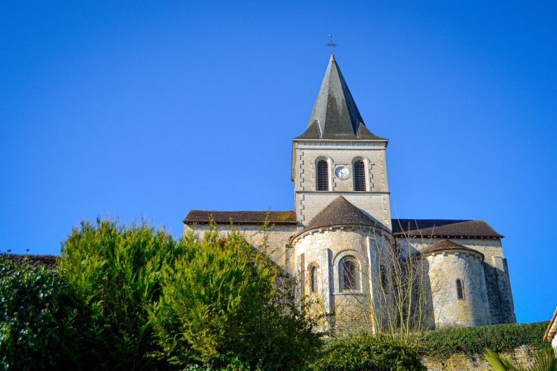 Vue sur l'église