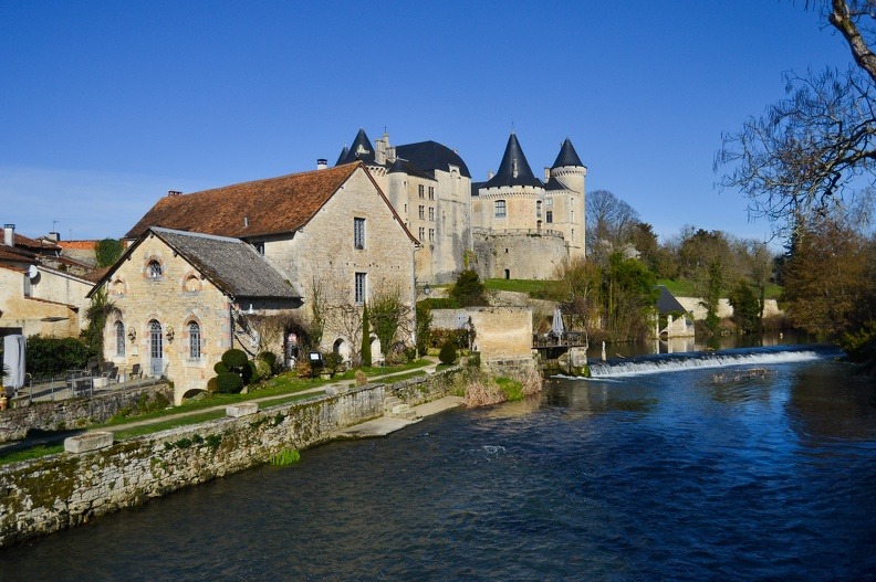 Vue sur le château