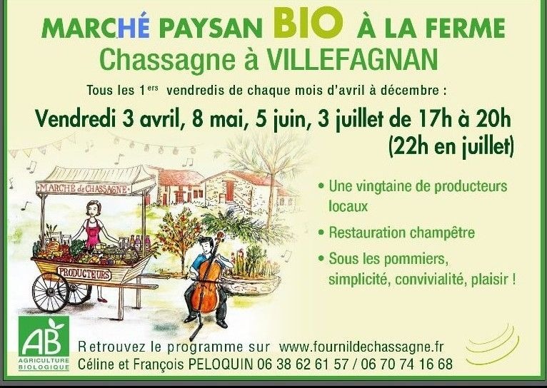 Marché paysan bio à la ferme_Villefagnan
