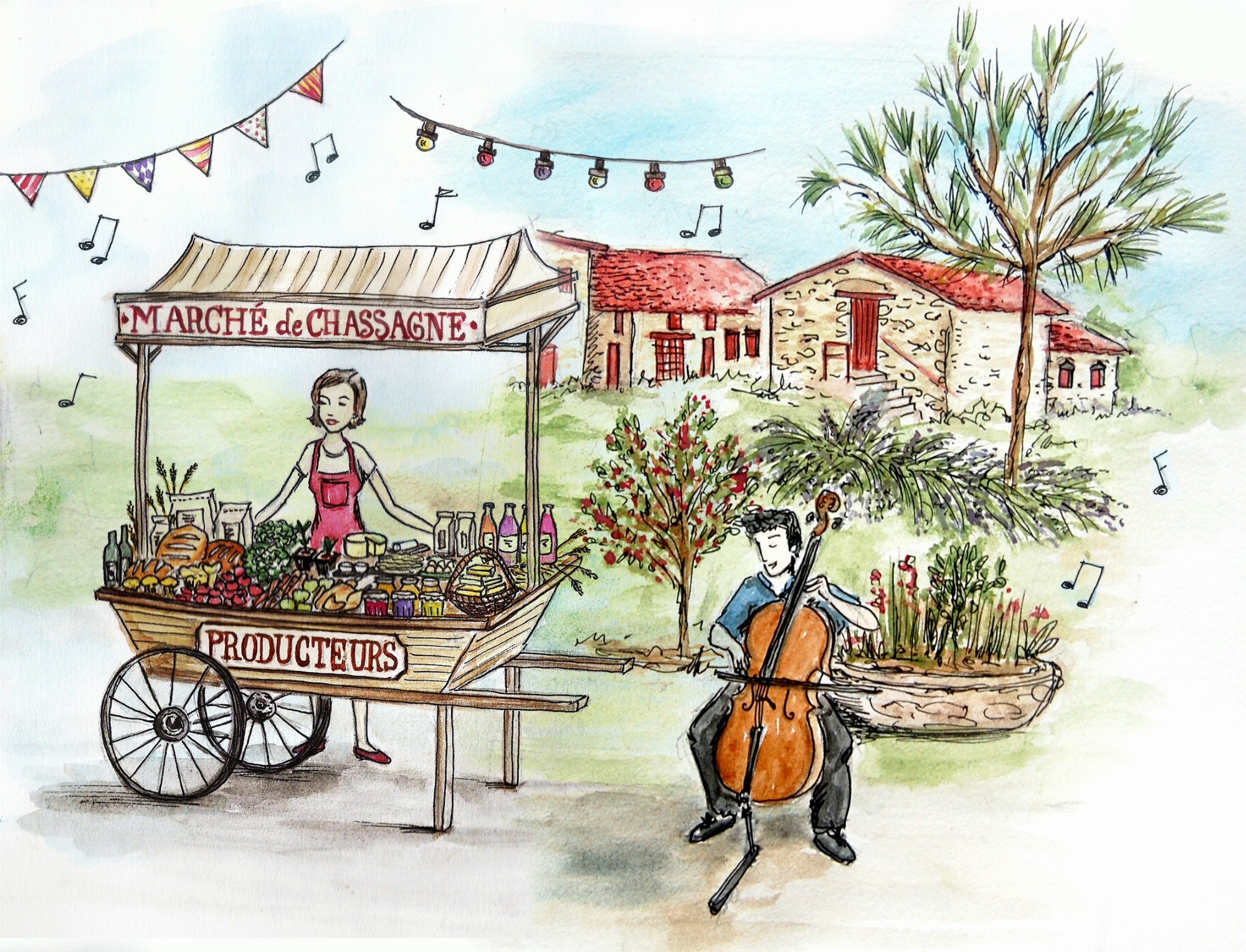 Marché paysan bio à la ferme_Villefagnan