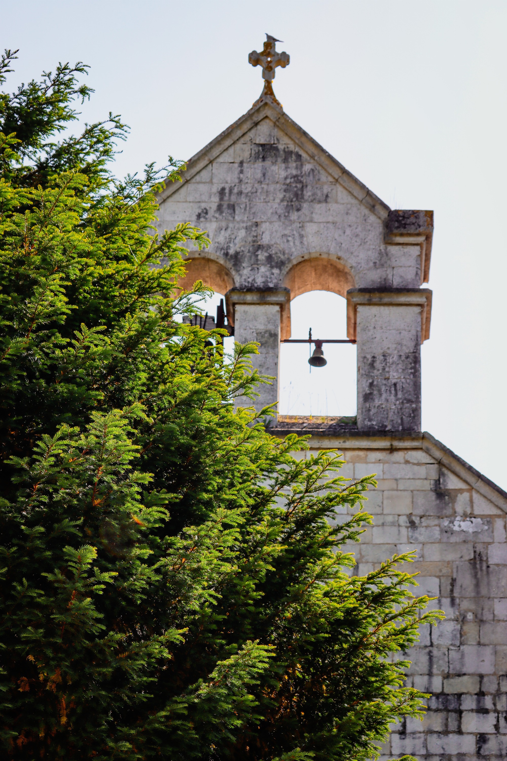 clocher de l'église de Barbezières