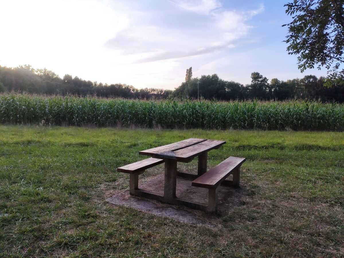 Aire de Pique nique de Lichères, en Nord Charente
