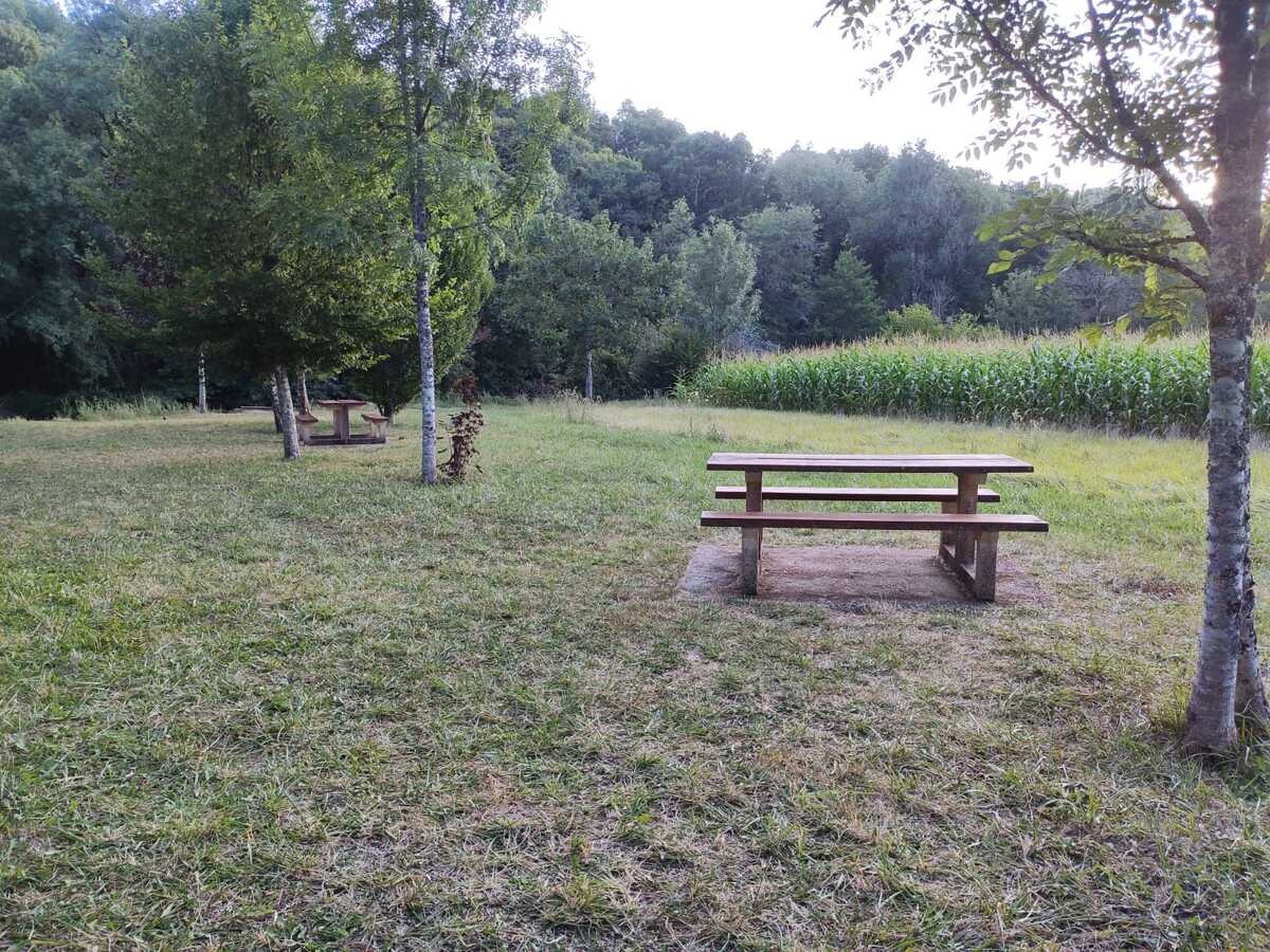 Aire de Pique nique de Lichères, en Nord Charente
