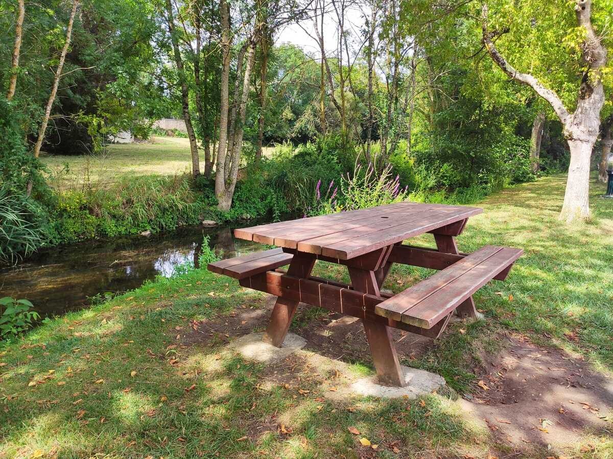 Aire de Pique nique de Mansle, en Nord Charente
