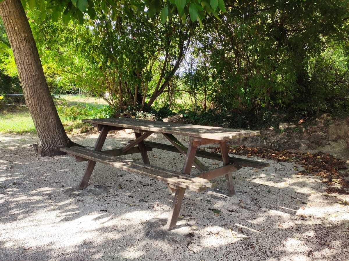 Aire de Pique nique de Juillé, en Nord Charente