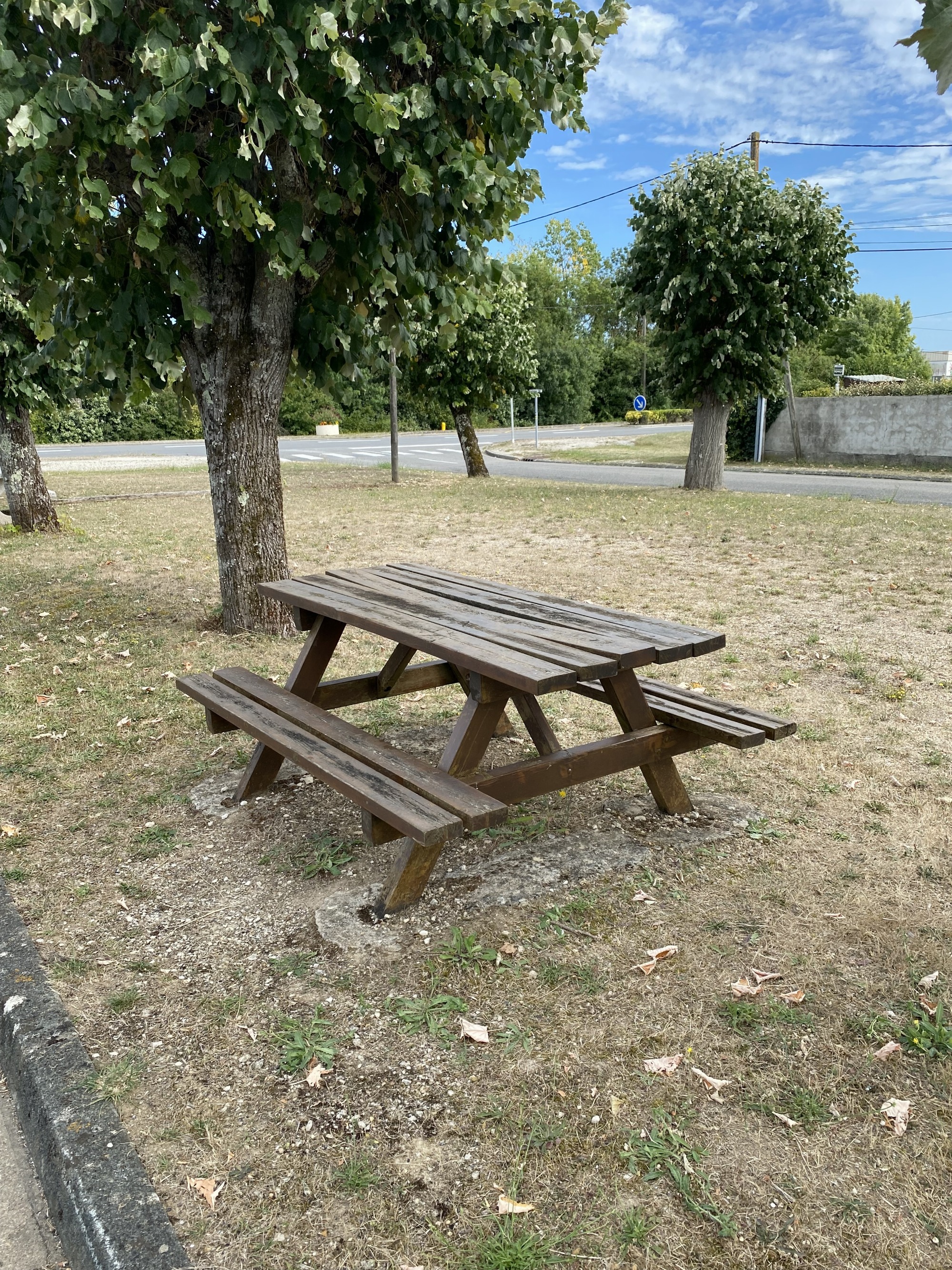 Aire de Pique nique de Tourriers, en Nord Charente