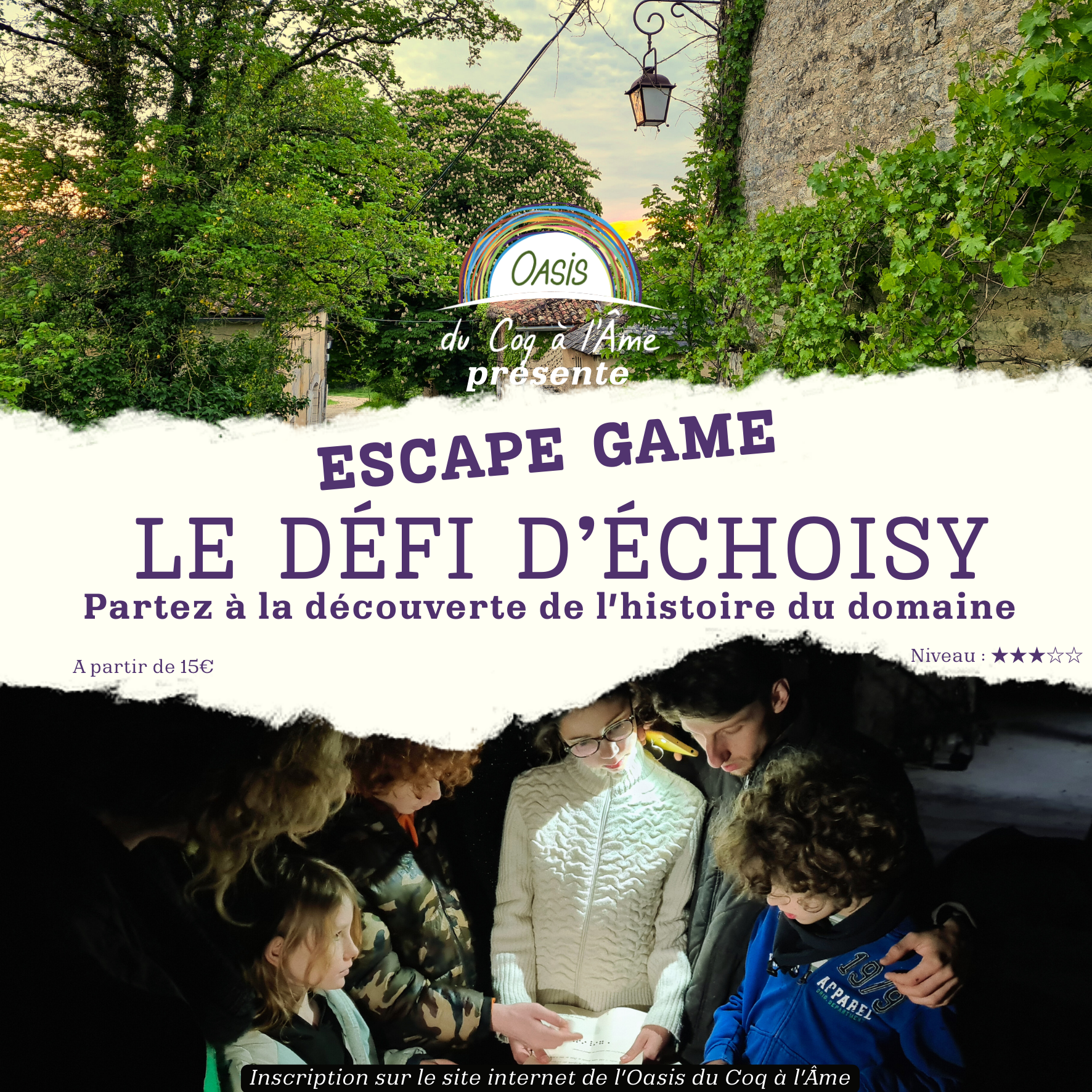Le Défi d'Echoisy : escape game grandeur Nature