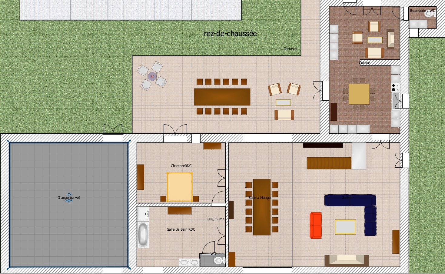 l'Épine: Plan Rez-de-chaussé