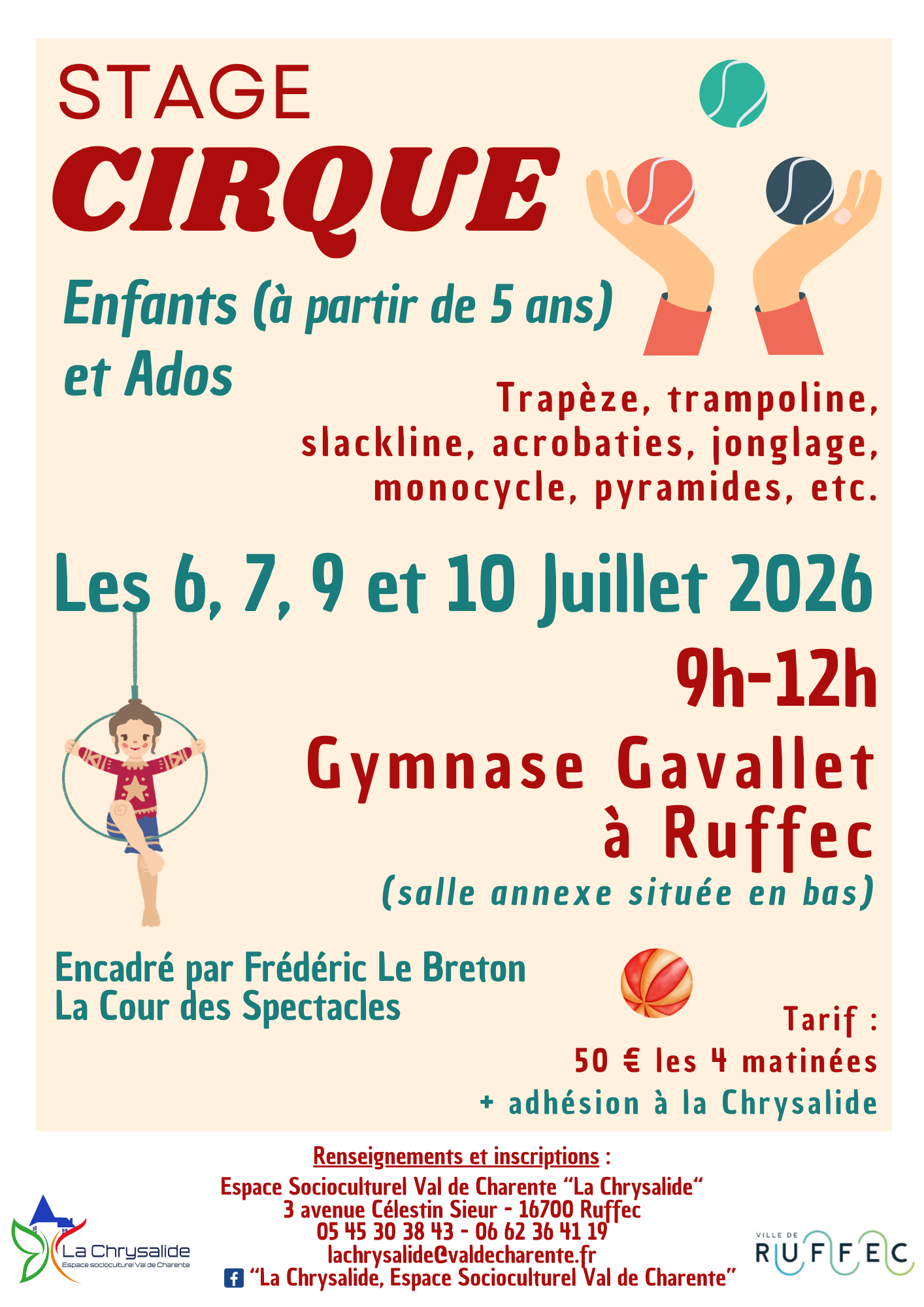 Stage de cirque été_Ruffec
