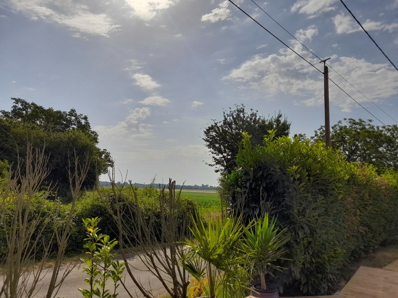 Vue sur la campagne