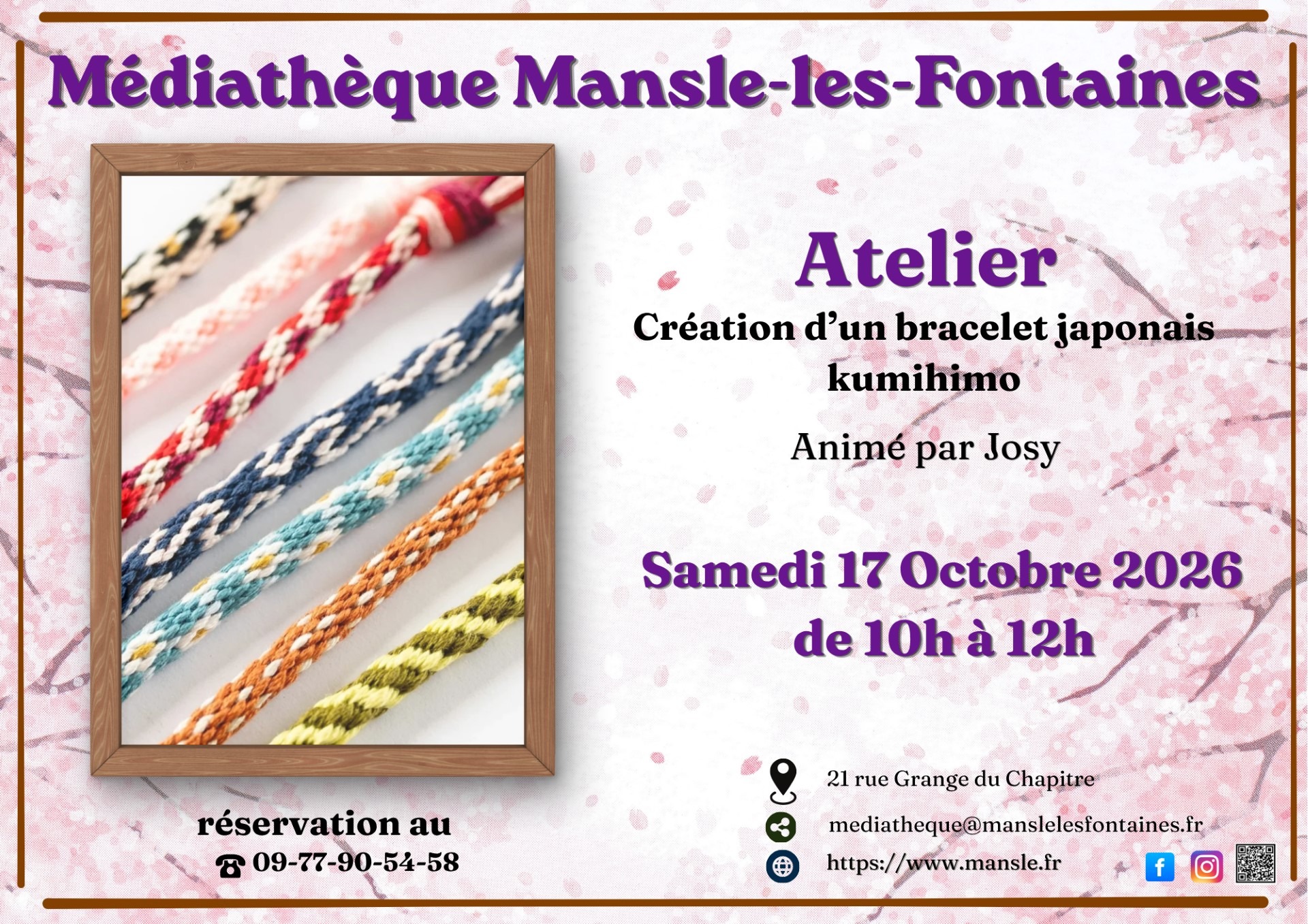 Ateliers bracelet_Mansle-les-Fontaines