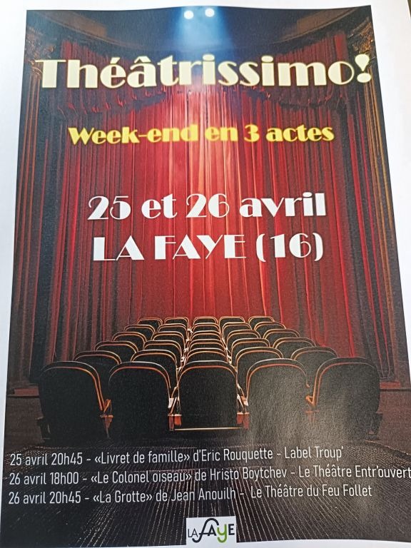 Théâtrissimo !_La Faye