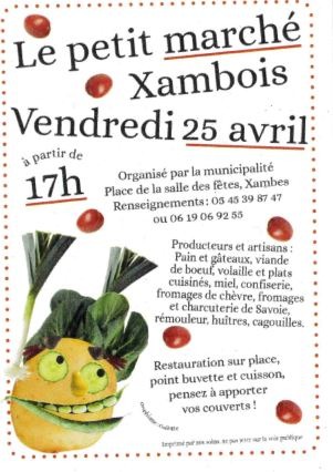 Petit marché Xambois_Xambes