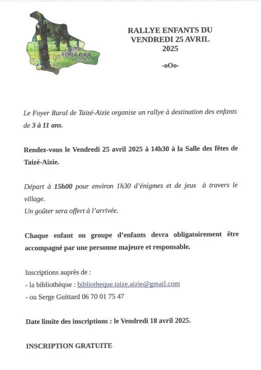 Rallye enfants_Taizé-Aizie