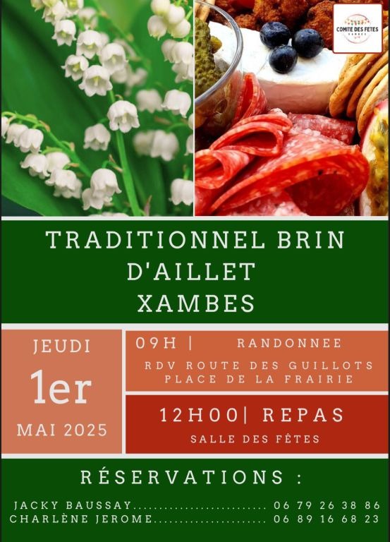 Brin d'aillet et randonnée_Xambes