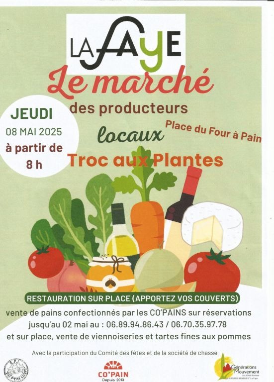 Le marché des producteurs_La Faye