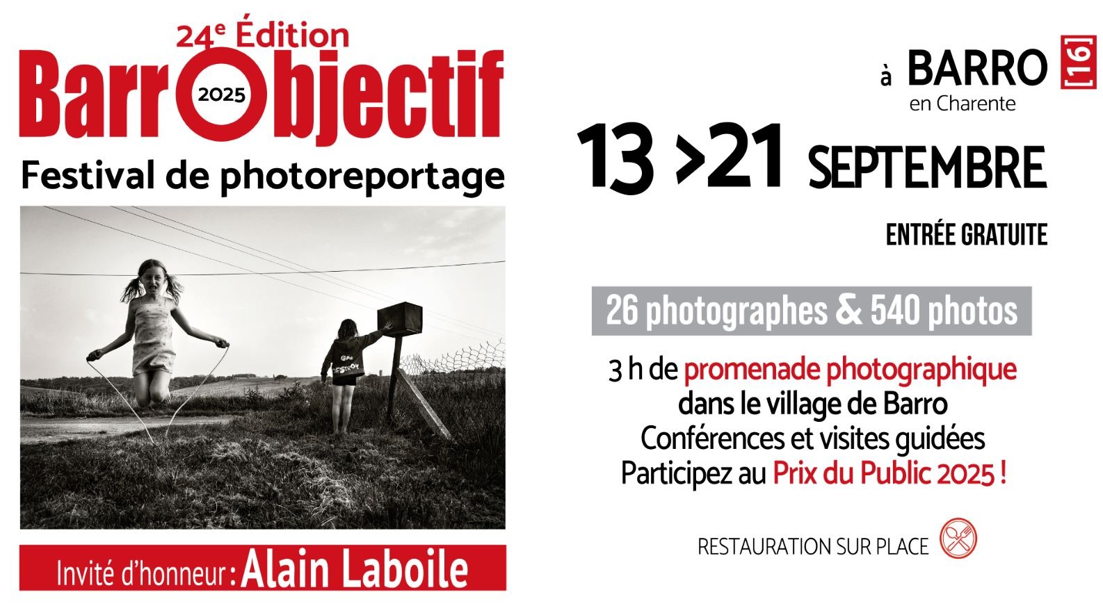 24ème édition du festival Barrobjectif_Barro