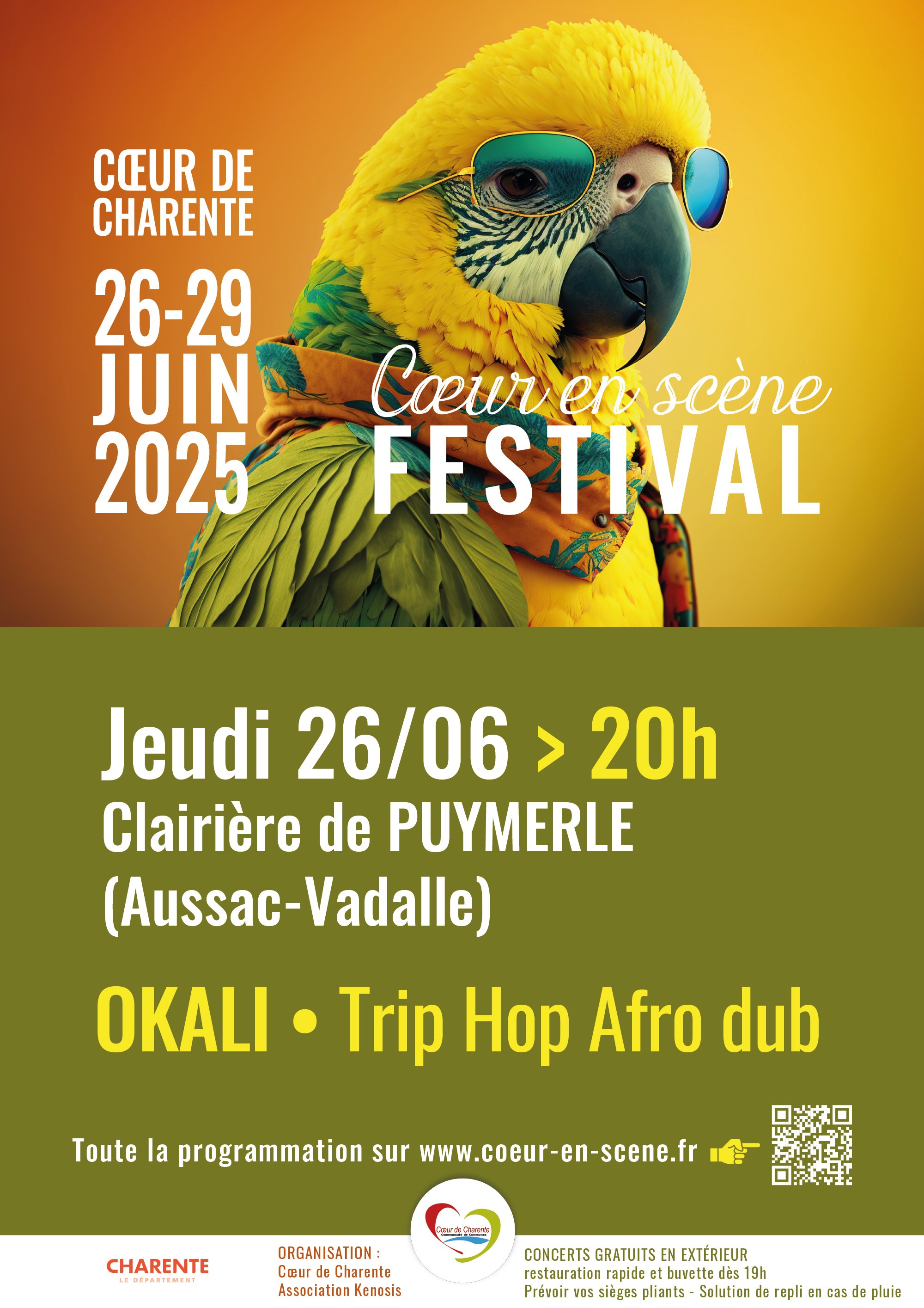 4ème édition du Festival Cœur en scène_Aussac-Vadalle