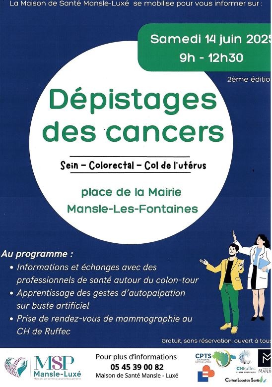 Dépistage des cancers_Mansle-les-Fontaines