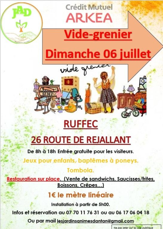 Vide grenier_Ruffec