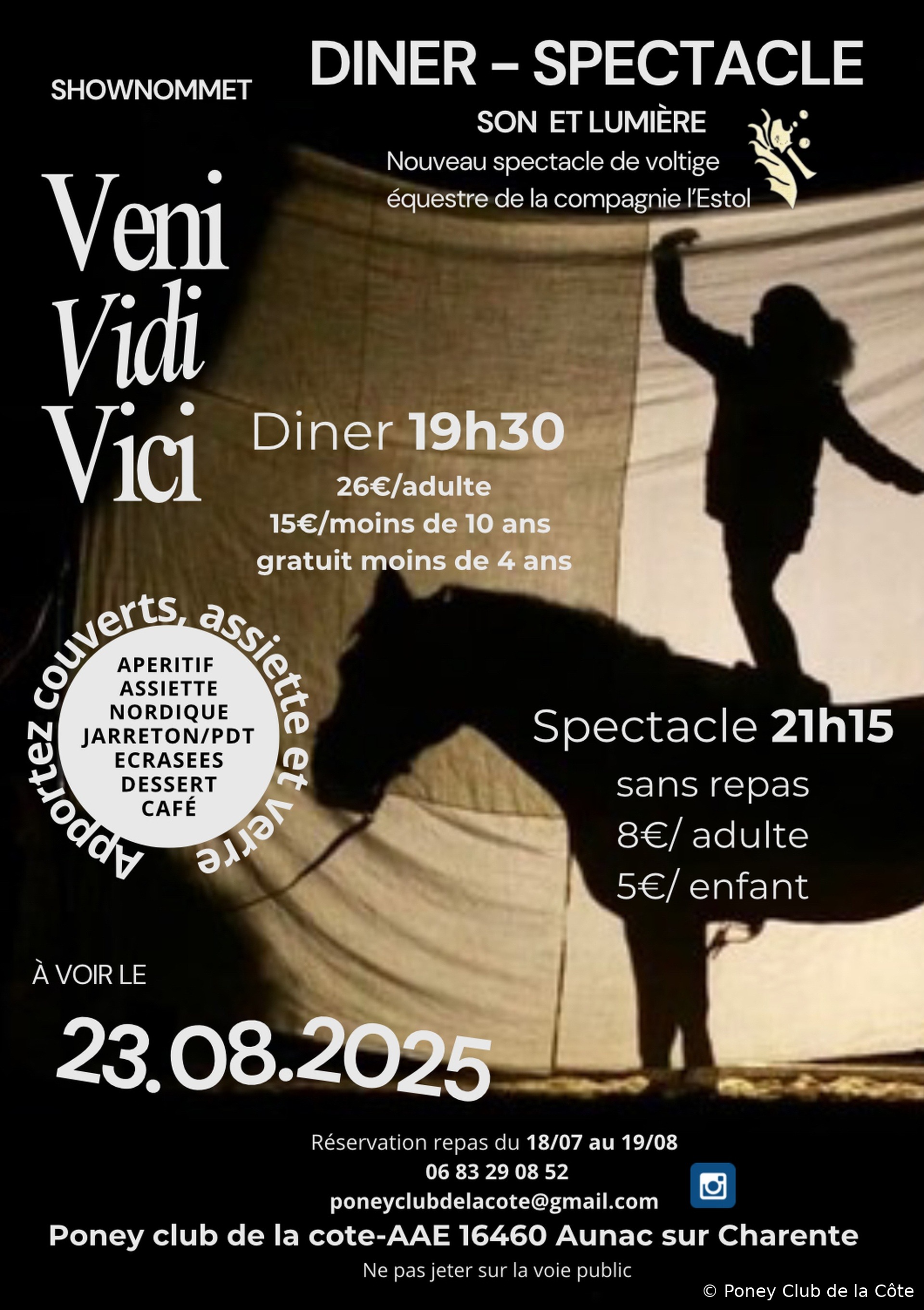 Diner spectacle