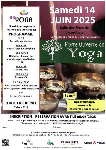 Portes ouverte du yoga_Taizé-Aizie