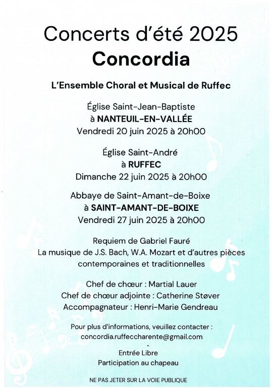 Concert d'été 