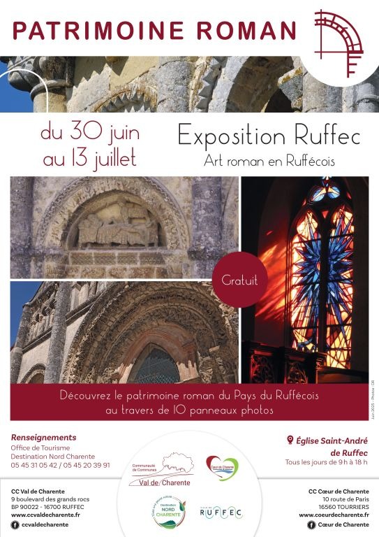 Exposition art roman en Ruffécois_Ruffec