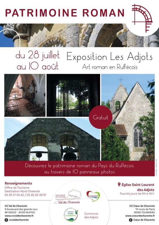 Exposition art roman en Ruffécois_Les Adjots