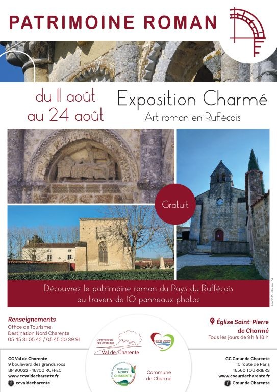 Exposition art roman en Ruffécois_Charmé