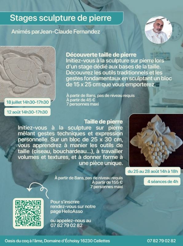 Stage taille de pierre_Cellettes
