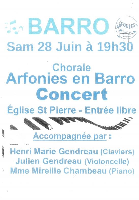 Chorale Arfonies en Barro_Barro