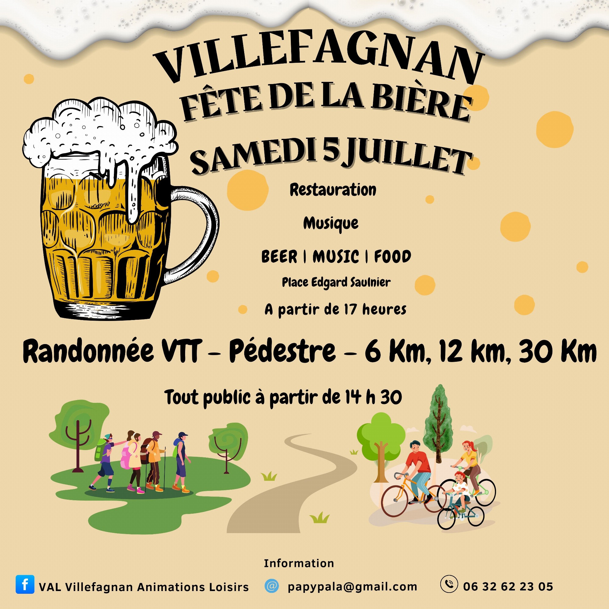 Villefagnan fête de la bière