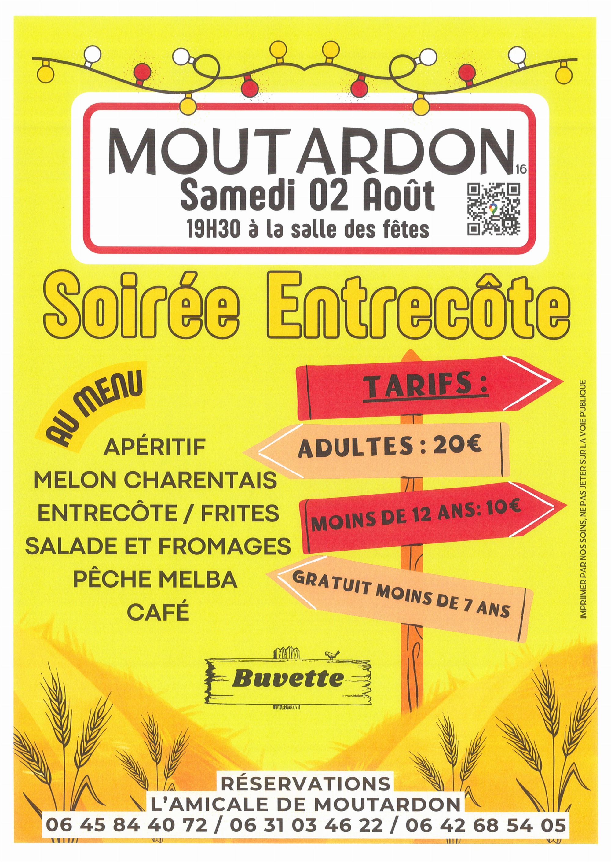 Soirée entrecôte_Nanteuil-en-Vallée