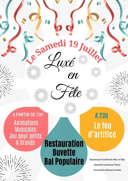Luxé en fête_Luxé