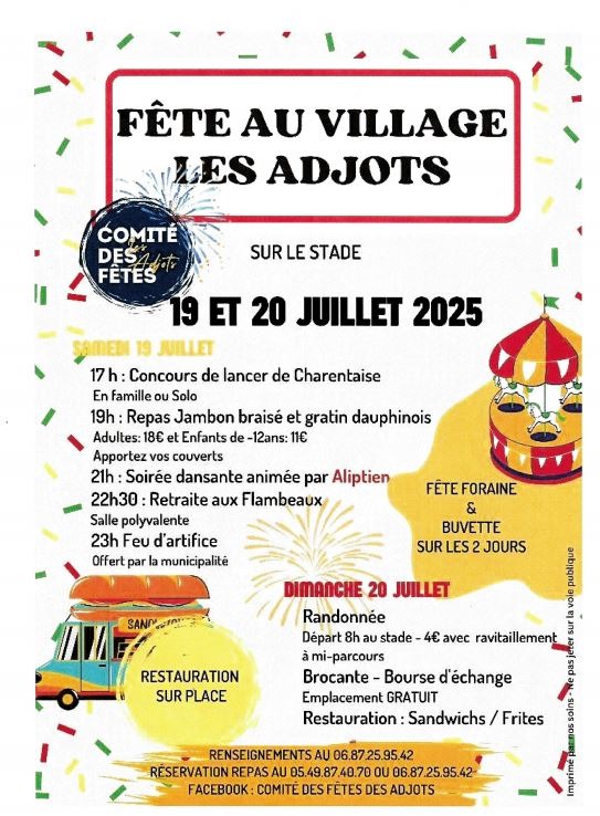 Fête au village_Les Adjots