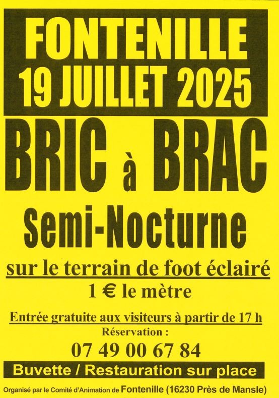 Bric à brac semi nocturne_Fontenille