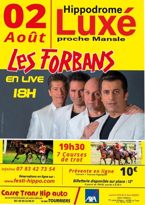 Courses hippiques et Concert 