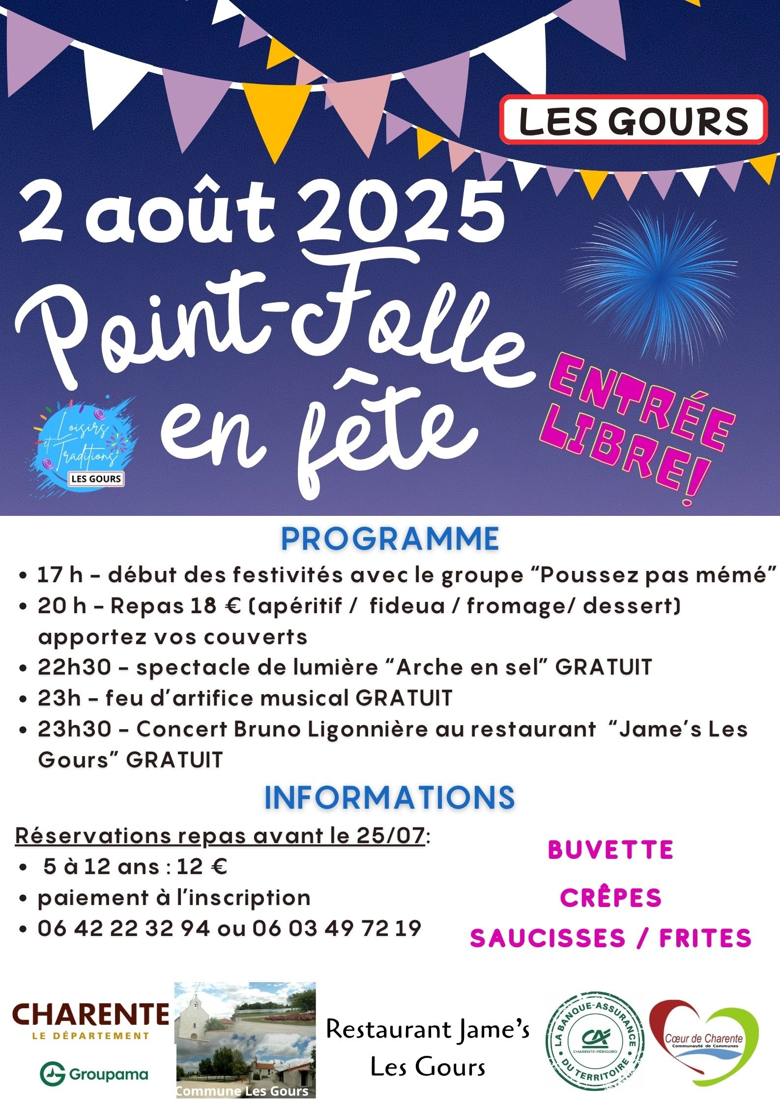 Point Folle en fête_Les Gours